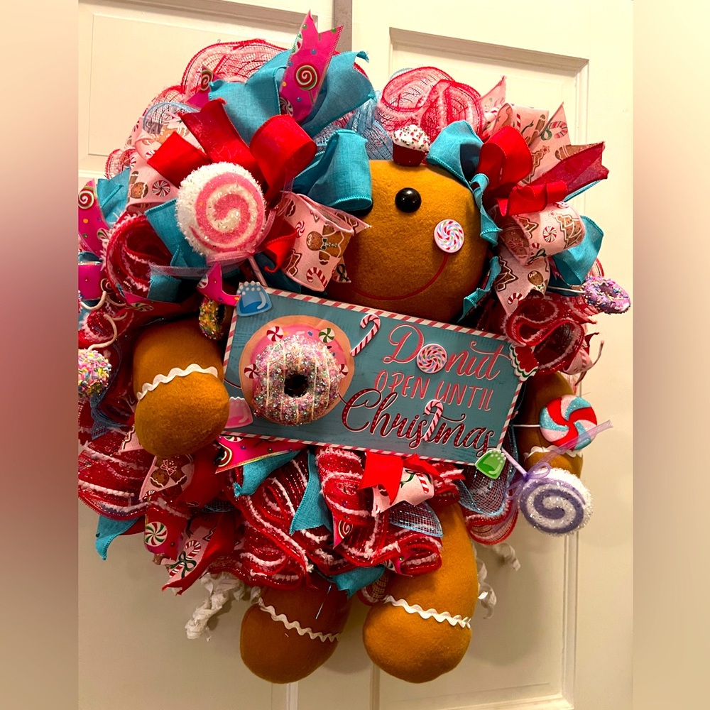 Gingerbread wreath